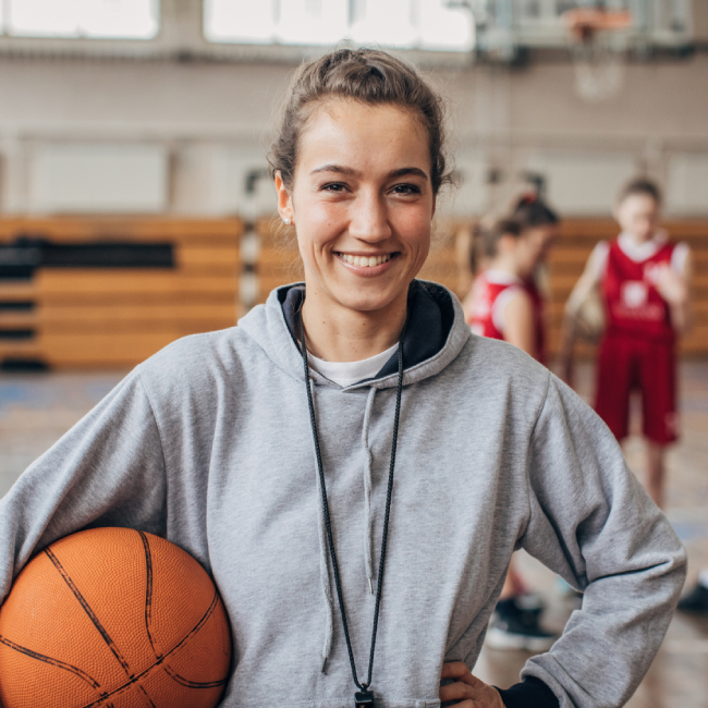 School Basketball Coach